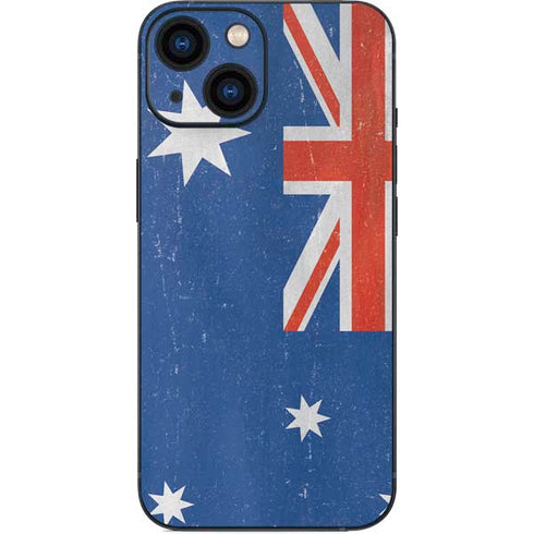 Australia Flag Distressed iPhone 13 Mini Skin